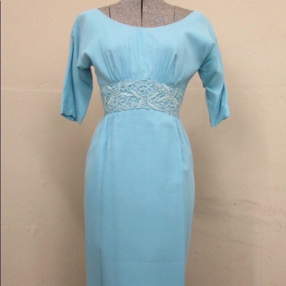 Harry Keiser Vintage Empire Waist Cocktail Dress